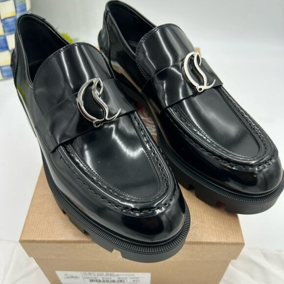 Christian Louboutin Shoes - Women’s Christian Louboutin CL moc  lug, leather loafers